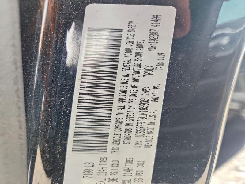 2020 RAM 1500 LARAMIE 12