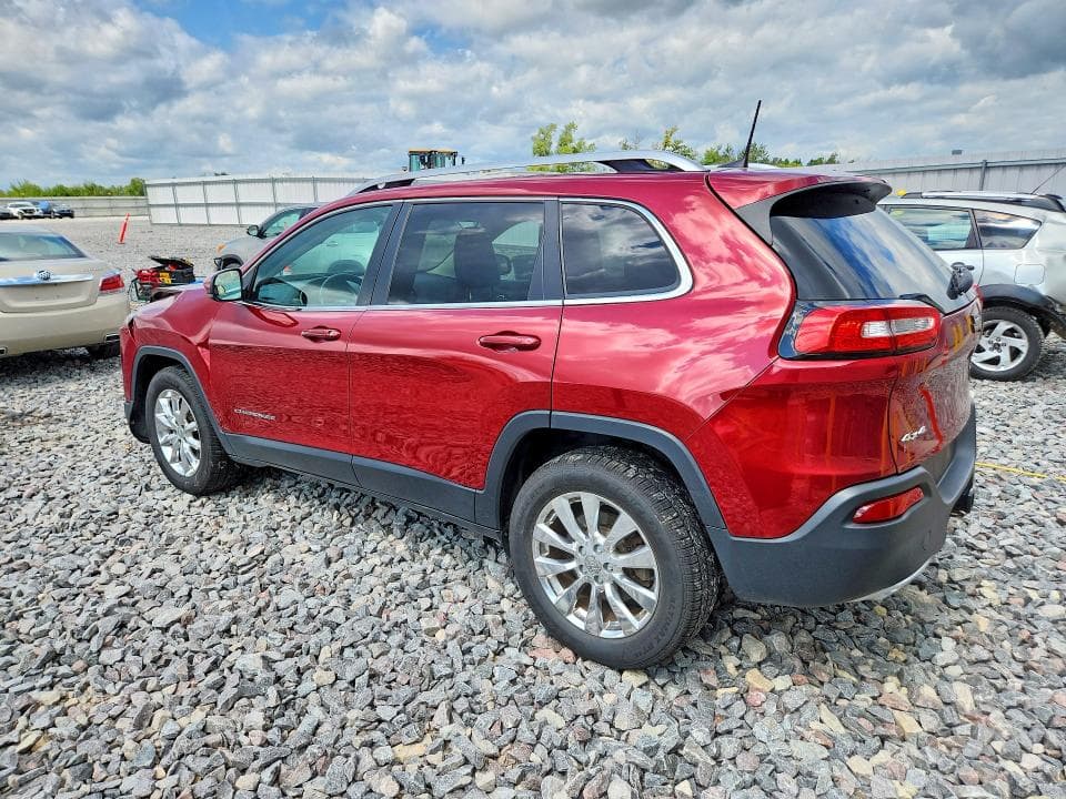 2017 JEEP CHEROKEE 4D 4WD 2