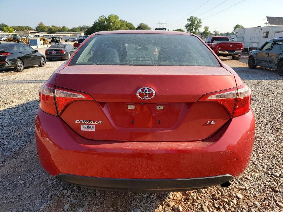 2019 TOYOTA COROLLA LE 6