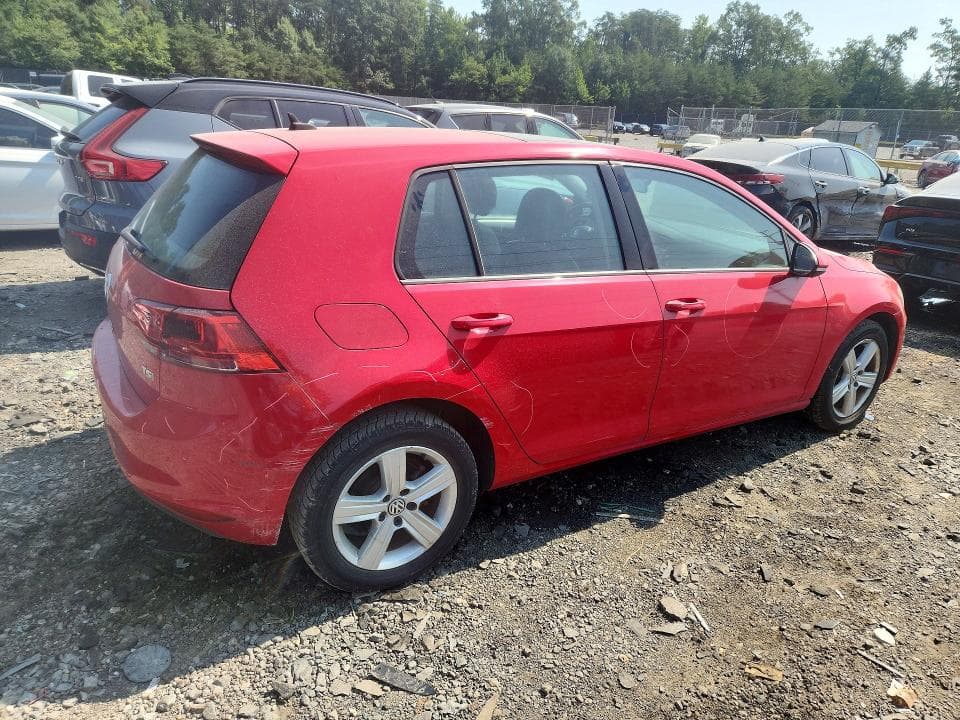 2017 VOLKSWAGEN GOLF S 3