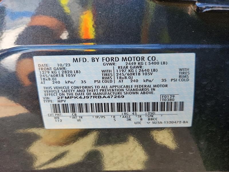2024 FORD EDGE SEL 13