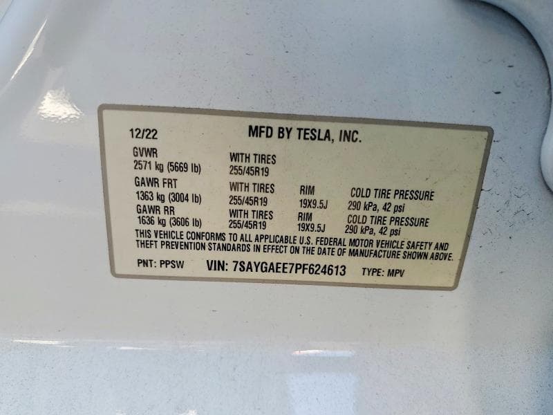 2023 TESLA MODEL Y 13