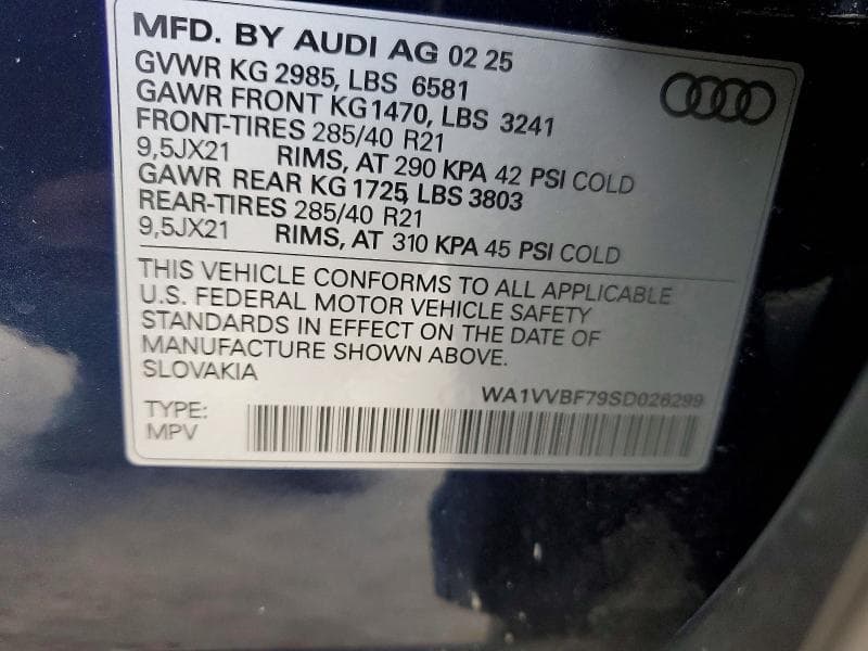 2025 AUDI Q7 PRESTIGE 13