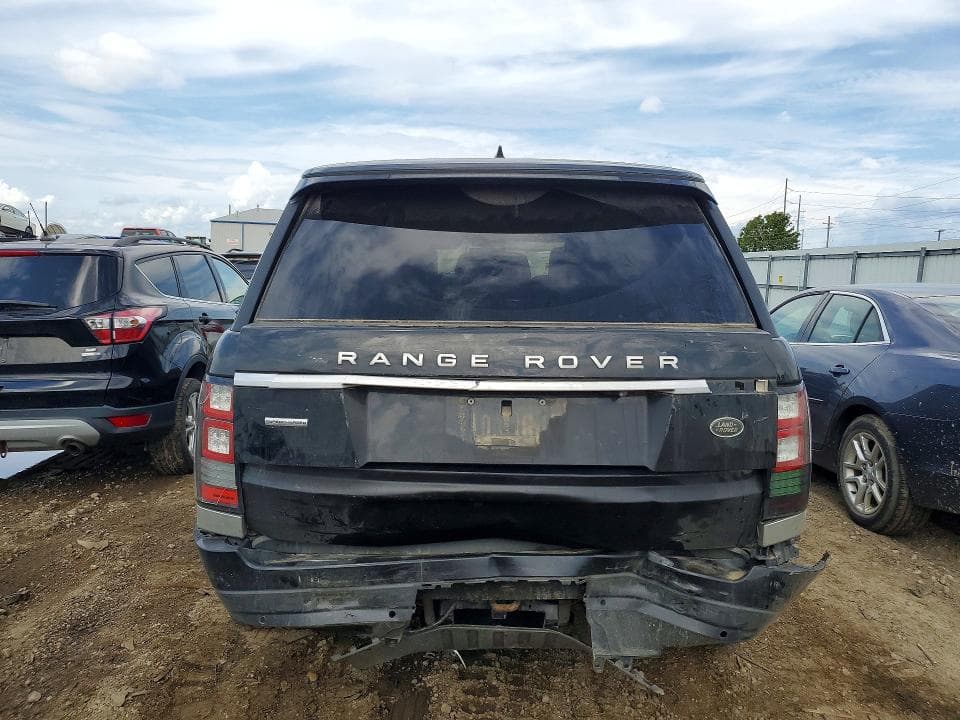 2017 LAND ROVER RANGE ROVER SUPERCHARGED 6