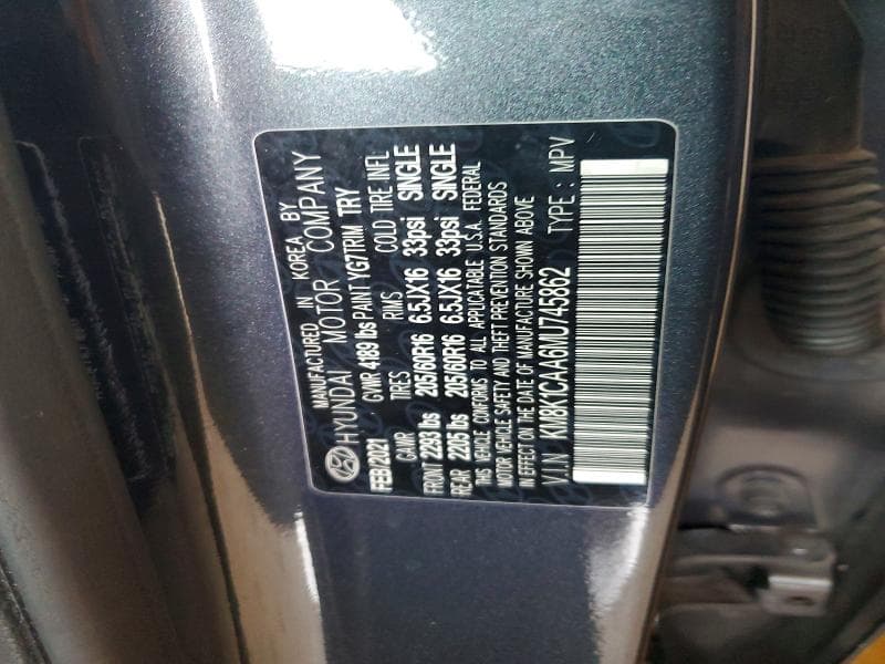 2021 HYUNDAI KONA SE 14