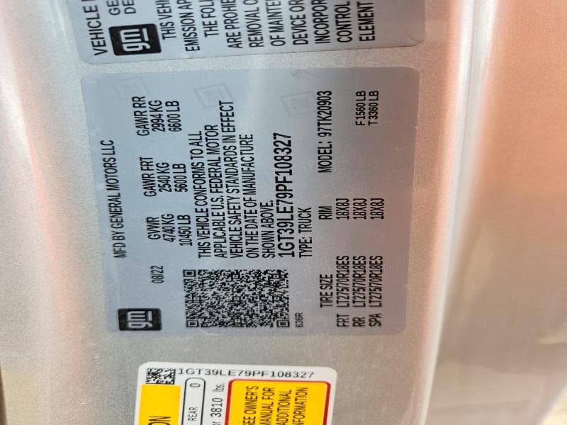2023 GMC SIERRA K2500 HEAVY DUTY 12