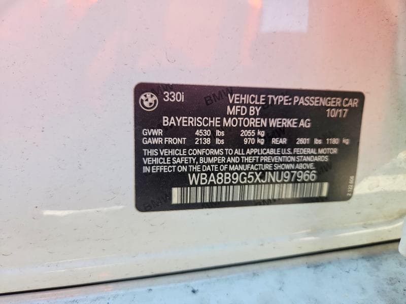 2018 BMW 330 I 13