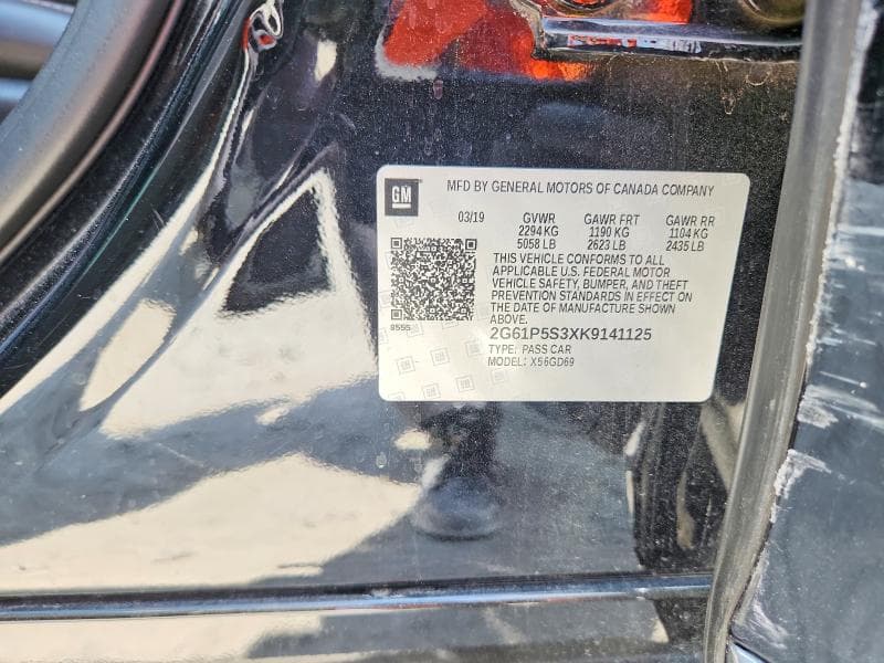 2019 CADILLAC XTS 12