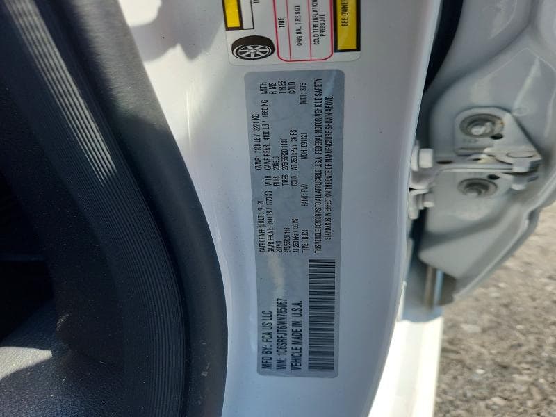 2021 RAM 1500 LARAMIE 12