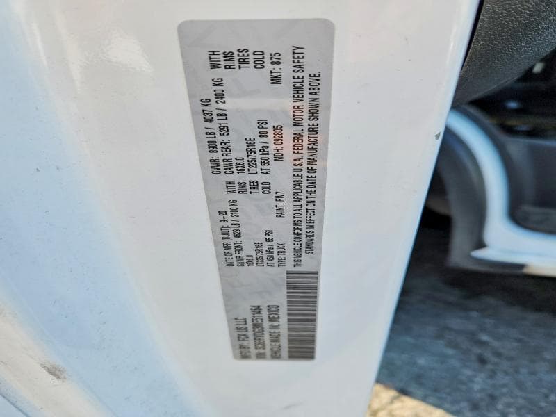2021 RAM PROMASTER 2500 2500 HIGH 13