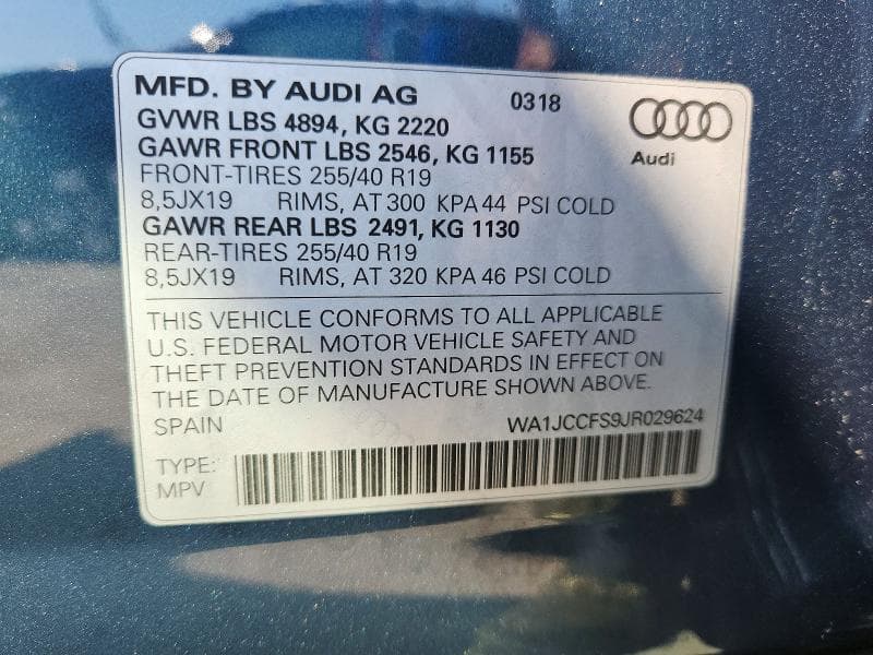 2018 AUDI Q3 PREMIUM PLUS 13