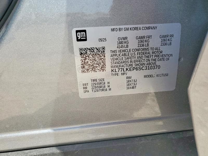 2025 CHEVROLET TRAX ACTIV 13