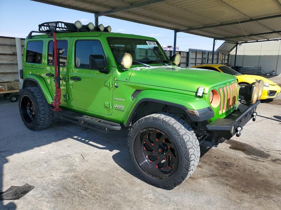 2018 JEEP WRANGLER UNLIMITED SAHARA 4