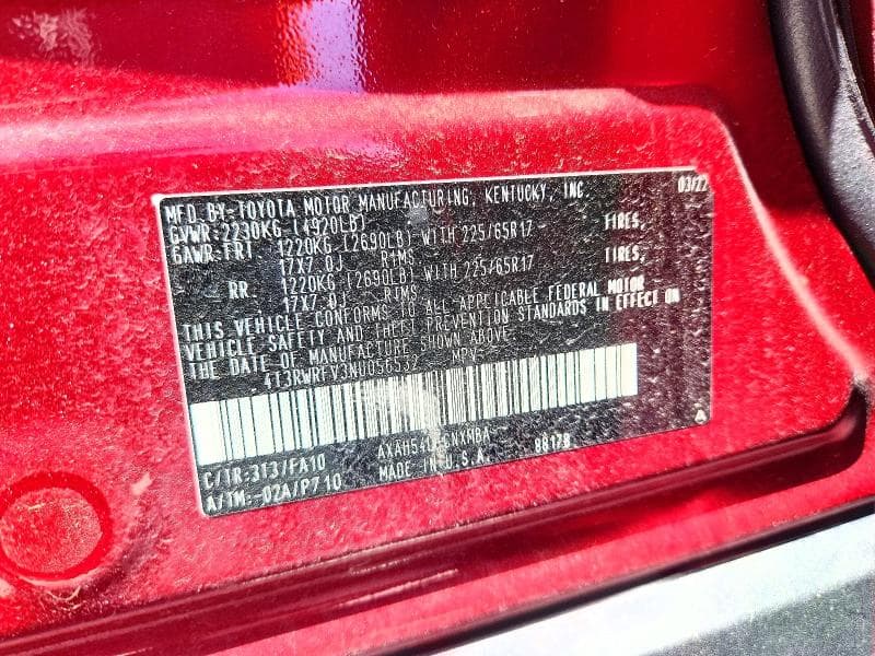 2022 TOYOTA RAV4 XLE 13