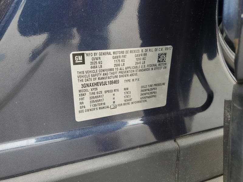 2018 CHEVROLET EQUINOX LS 13
