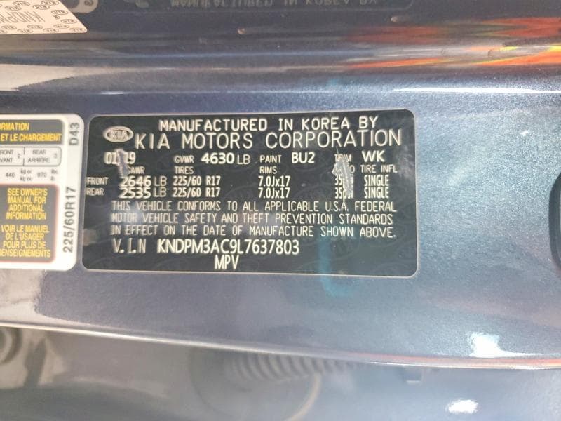 2020 KIA SPORTAGE LX 13