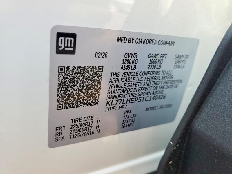 2026 CHEVROLET TRAX 1LT 13