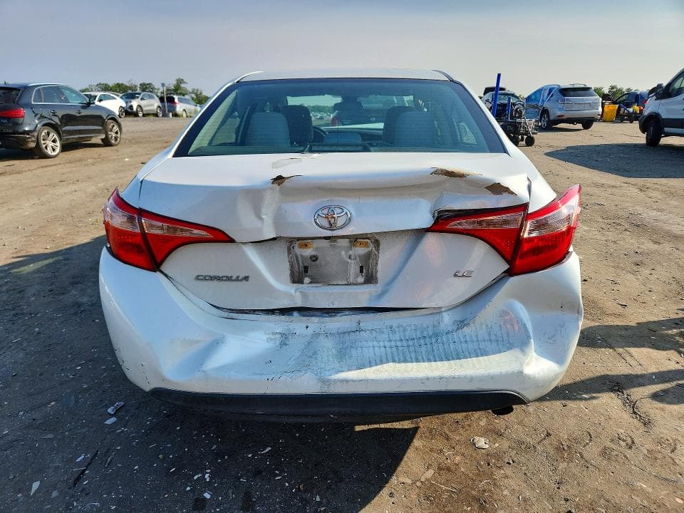 2017 TOYOTA COROLLA LE 6