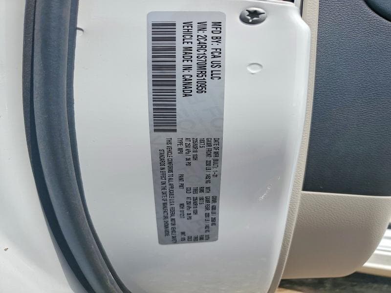 2021 CHRYSLER PACIFICA HYBRID LIMITED 13