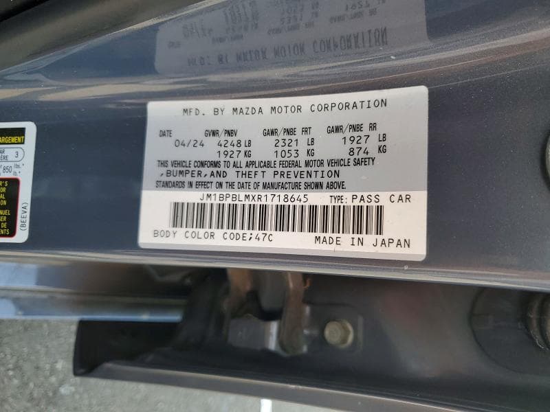 2024 MAZDA 3 PREFERRED 12