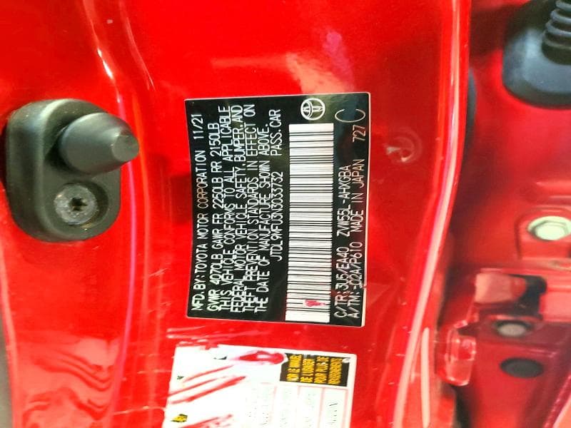 2022 TOYOTA PRIUS XLE AWD-E 12