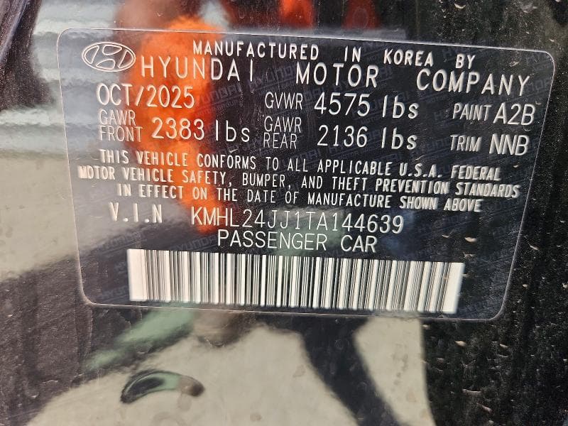 2026 HYUNDAI SONATA HYBRID BLUE 13