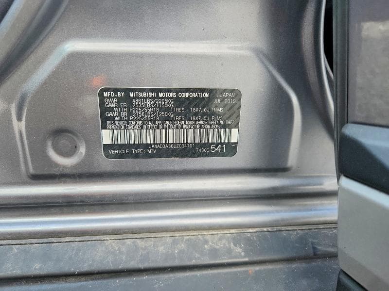 2020 MITSUBISHI OUTLANDER SE 12