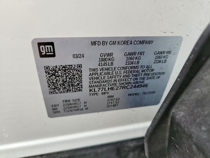 2024 CHEVROLET TRAX 1LT 14
