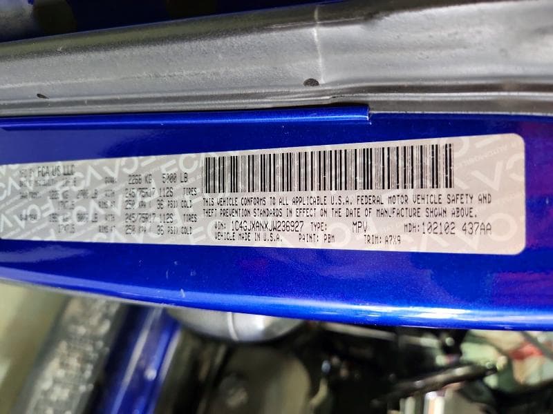 2018 JEEP WRANGLER SPORT 13