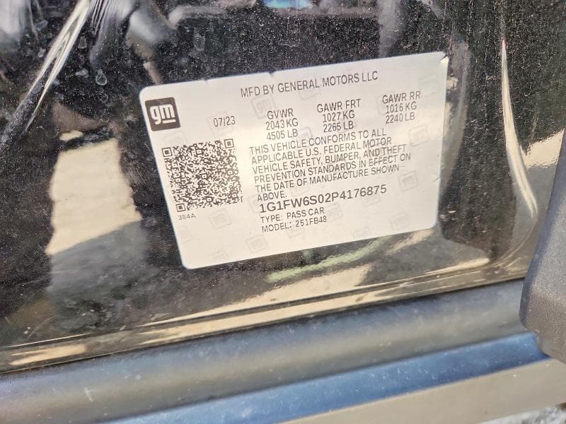 2023 CHEVROLET BOLT EV 1LT 12