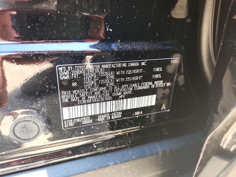 2025 TOYOTA RAV4 LE 13