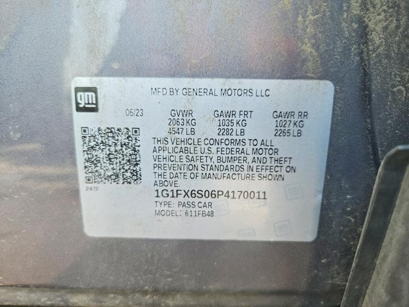 2023 CHEVROLET BOLT EV 2LT 12