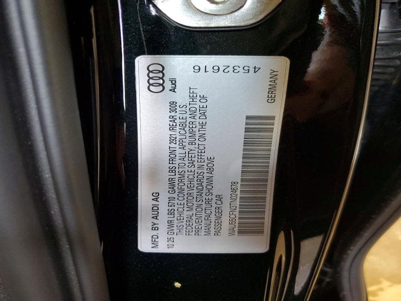 2026 AUDI A6 PREMIUM PLUS 12