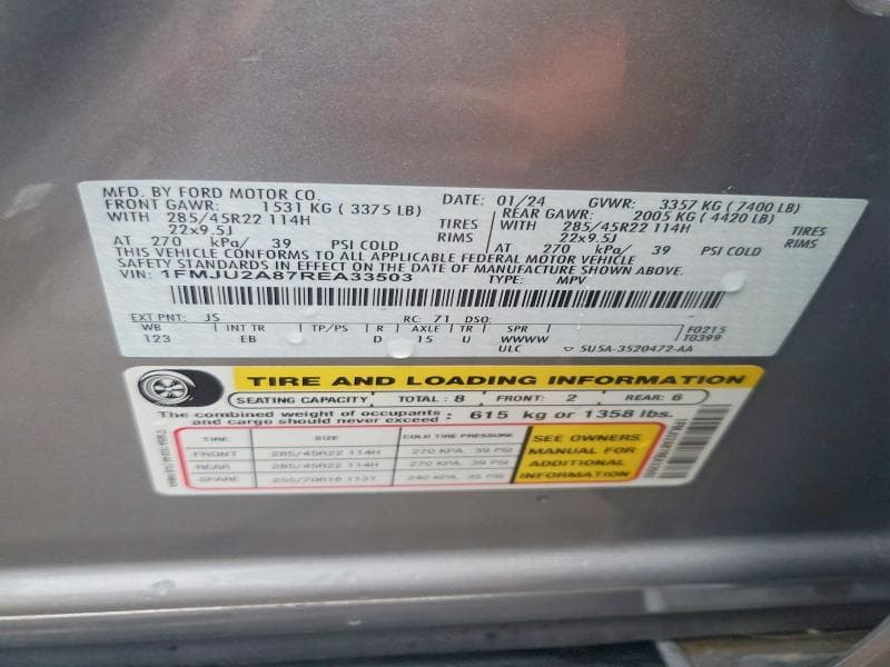 2024 FORD EXPEDITION LIMITED 13