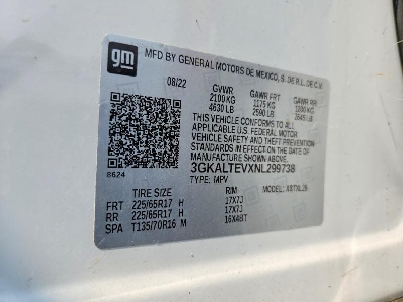 2022 GMC TERRAIN SLE 13