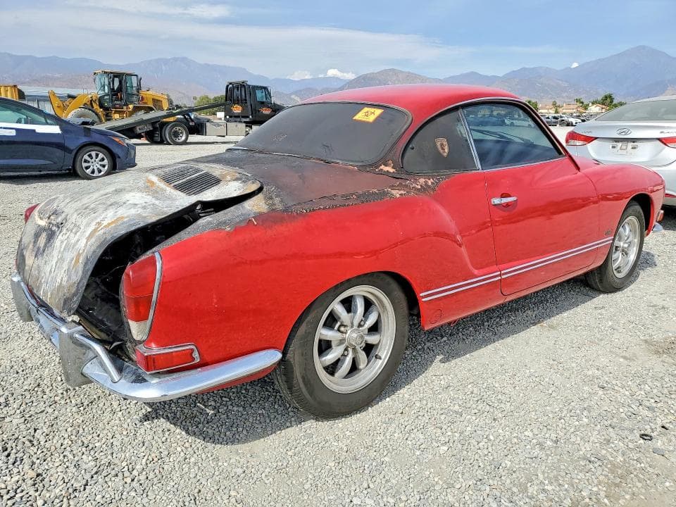 1970 VOLKSWAGEN KARMANN GHIA 3