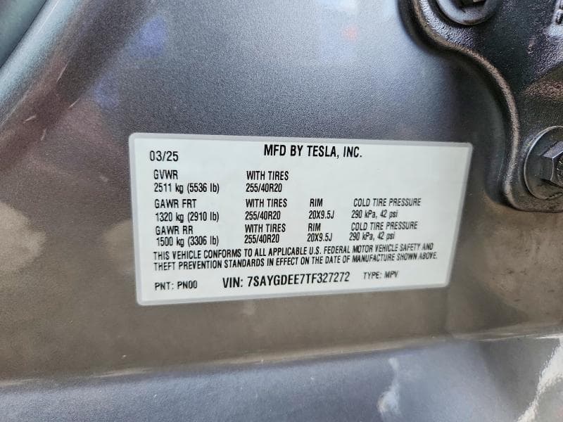 2026 TESLA MODEL Y 12