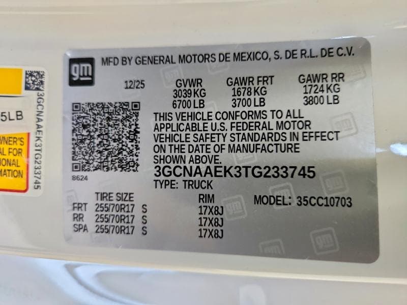 2026 CHEVROLET SILVERADO C1500 13