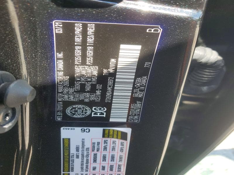 2021 LEXUS RX 350 13