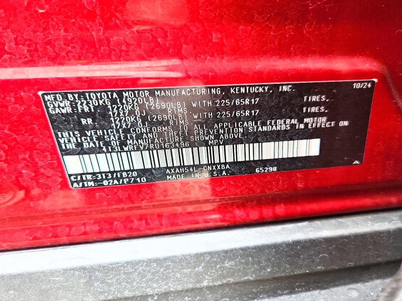 2024 TOYOTA RAV4 LE 14