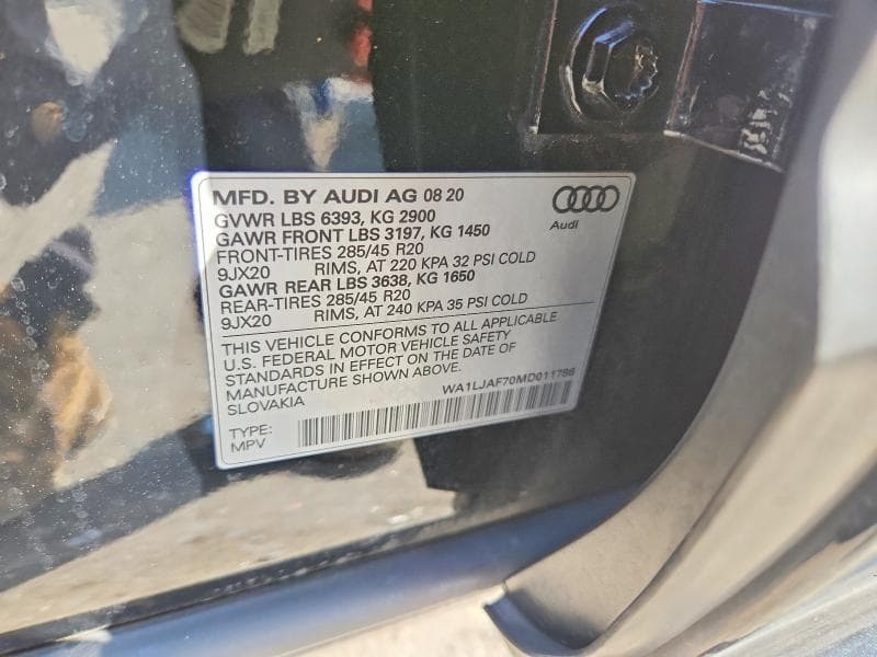2021 AUDI Q7 PREMIUM PLUS 13