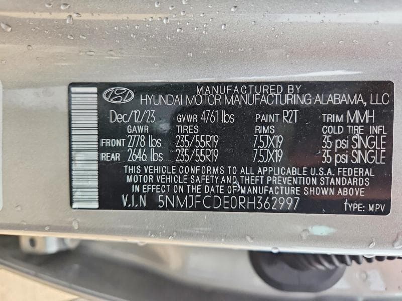 2024 HYUNDAI TUCSON SEL 13