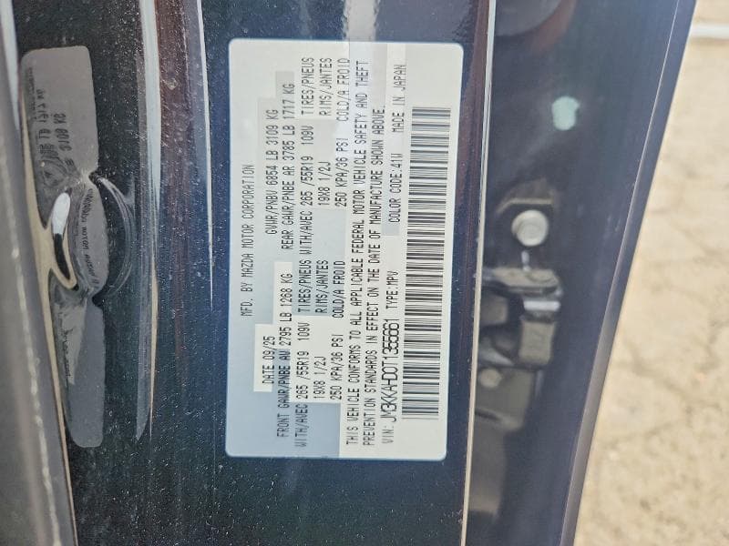 2026 MAZDA CX-90 SELECT 12
