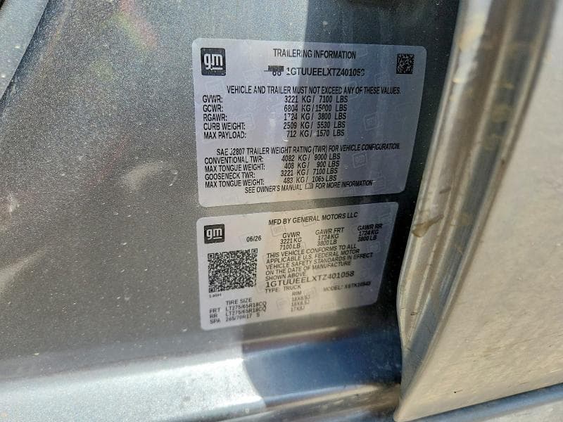 2026 GMC SIERRA K1500 AT4 12