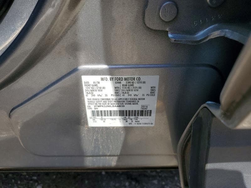 2020 FORD EDGE SEL 13