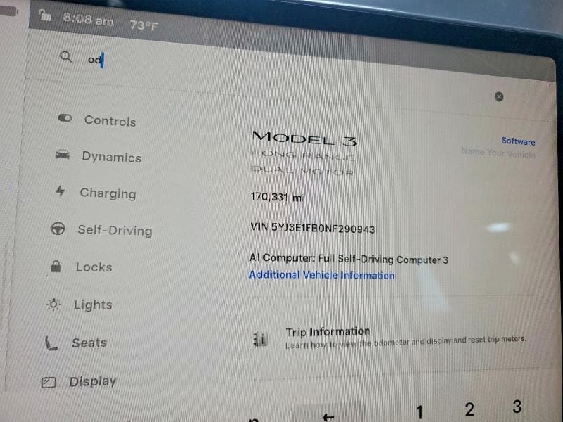 2022 TESLA MODEL 3 9