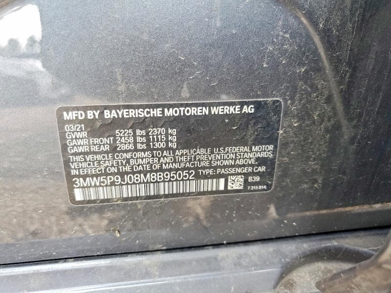 2021 BMW 330XE 12