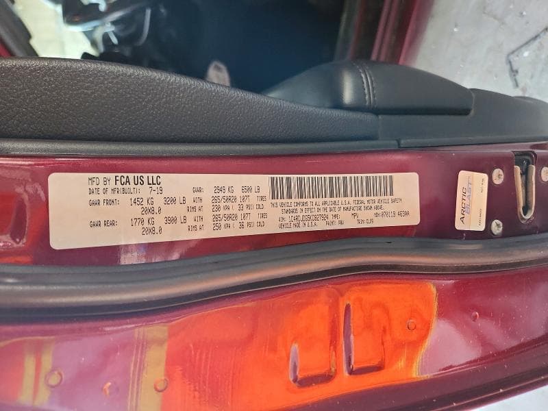 2019 DODGE DURANGO GT 13