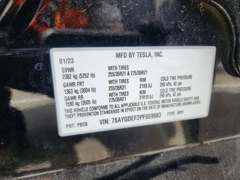 2023 TESLA MODEL Y 13