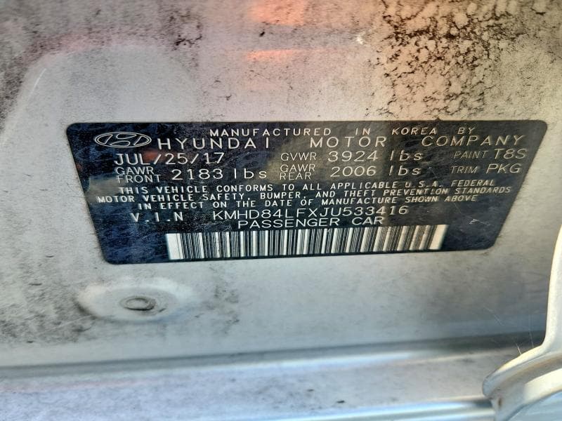 2018 HYUNDAI ELANTRA VALUE EDITION 13